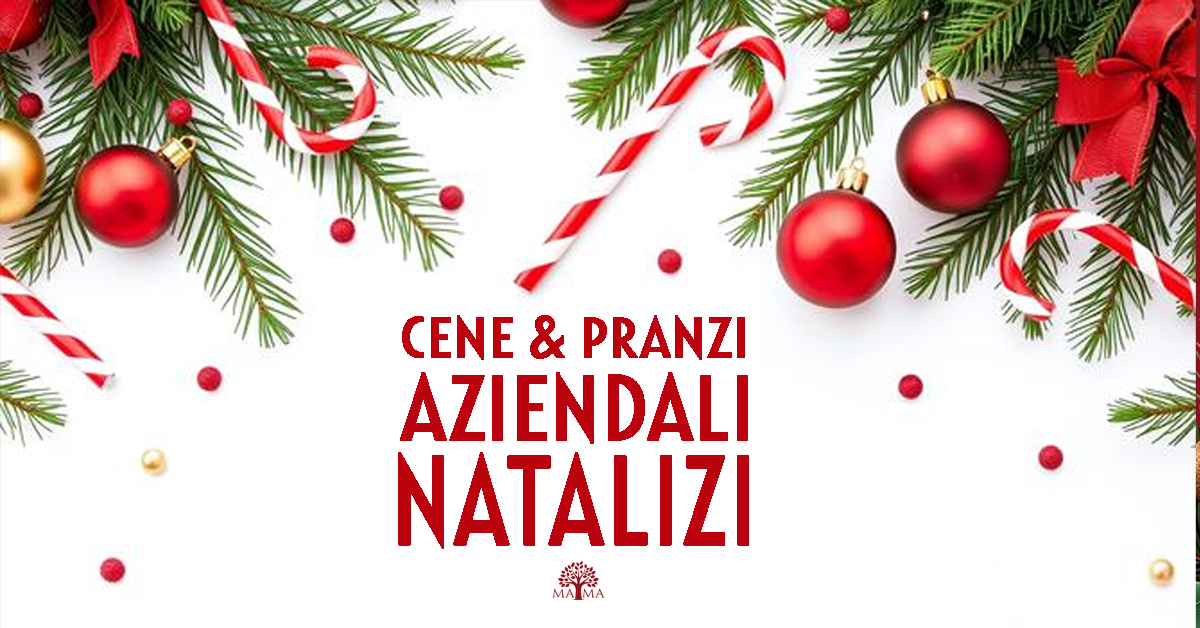 CENE E PRANZI AZIENDALI NATALIZI